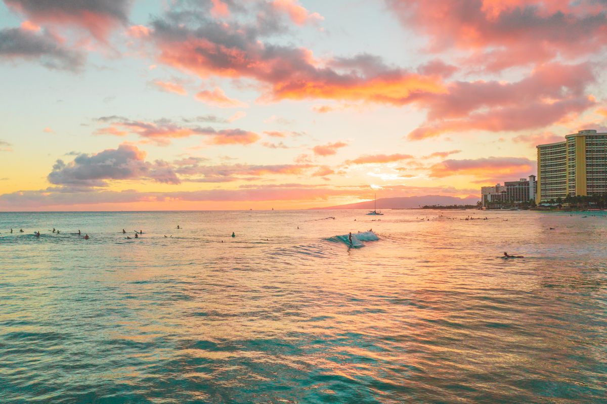 Hawaiian sunset