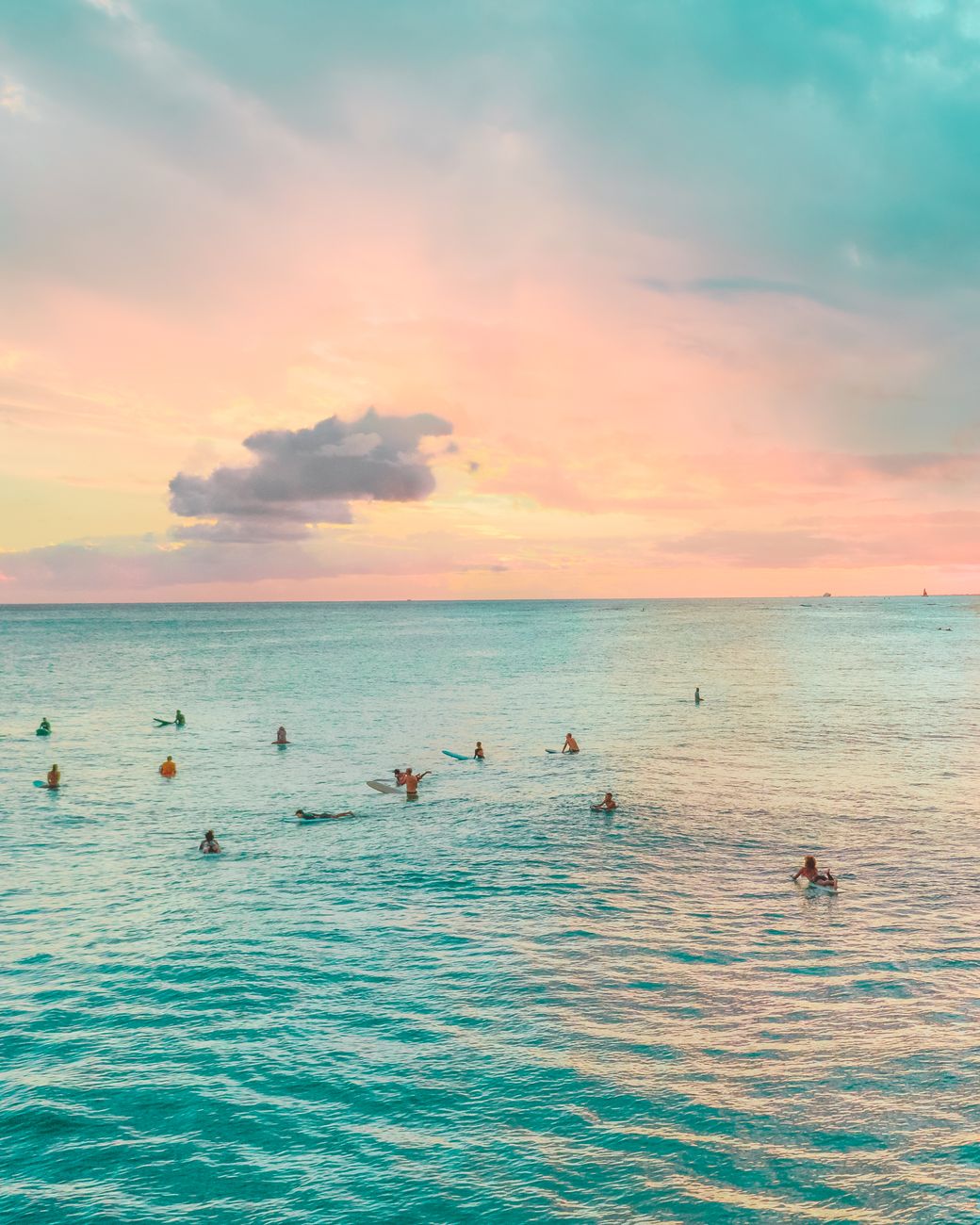 Eindrucksvoller Strand & Himmel – Naturmotiv als Hintergrundbild