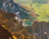 Green and Brown Mountain