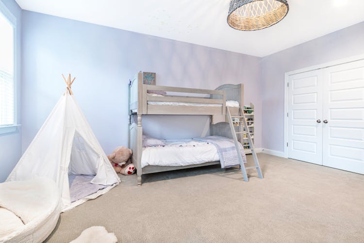 Children Bedroom With Bunk Beds