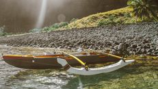 White and Yellow Boat on Body of Water