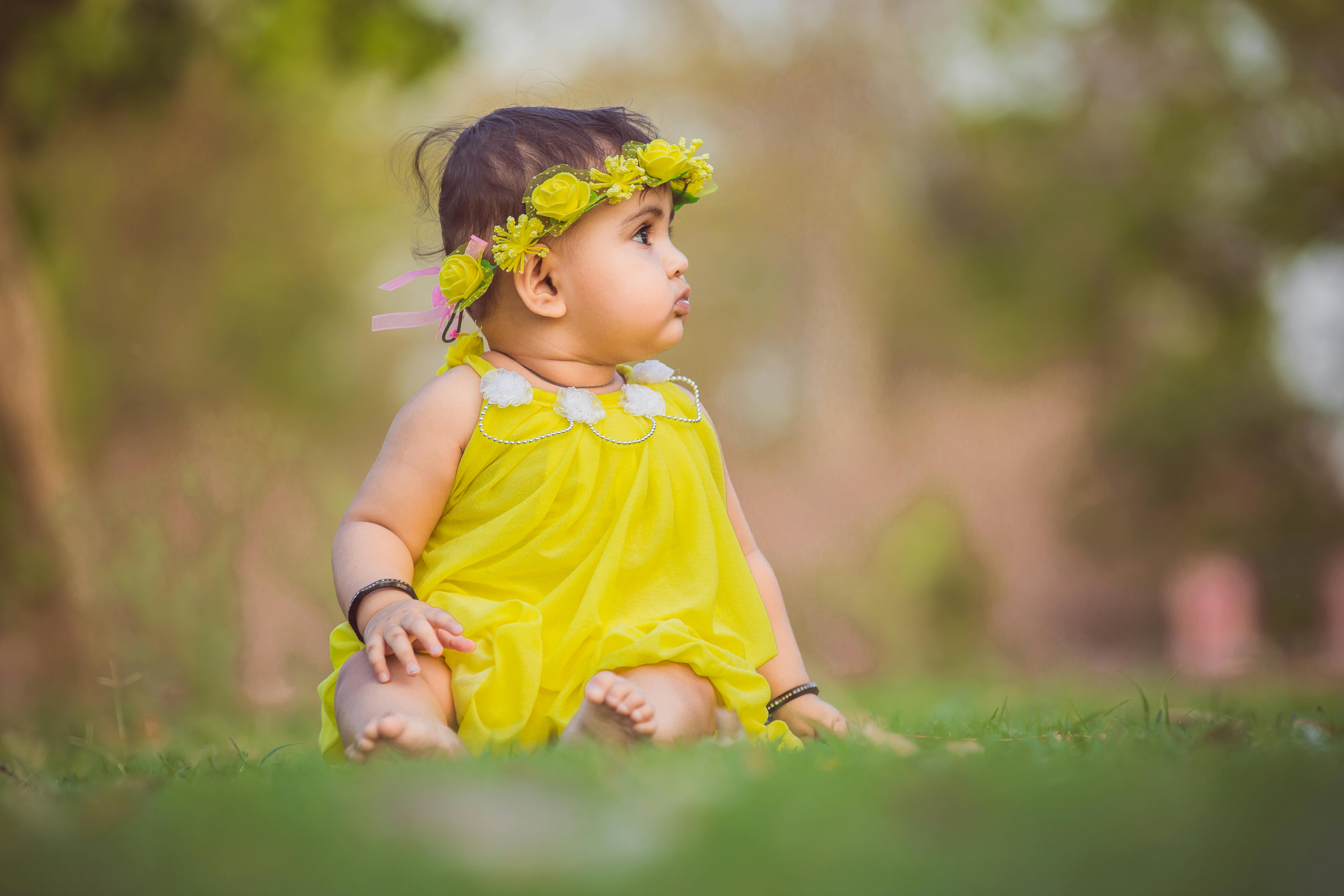 Yellow Baby Girls Dresses - Buy Yellow Baby Girls Dresses online in India