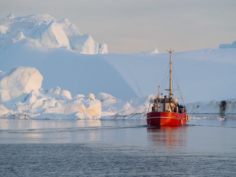  A Fishing Boat In Greenland