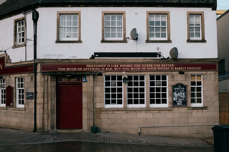 Funny Quote Outside A Pub