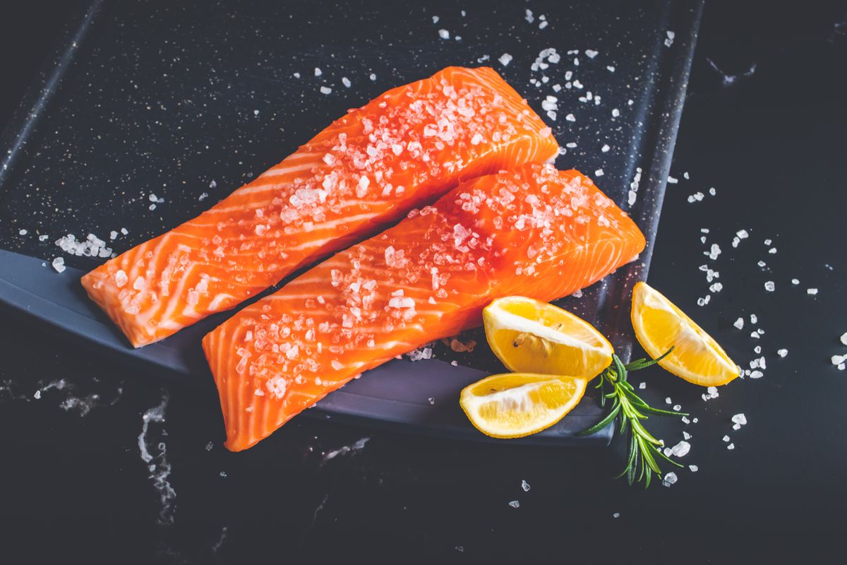 Maple Dijon Salmon Sheet Pan Dinner