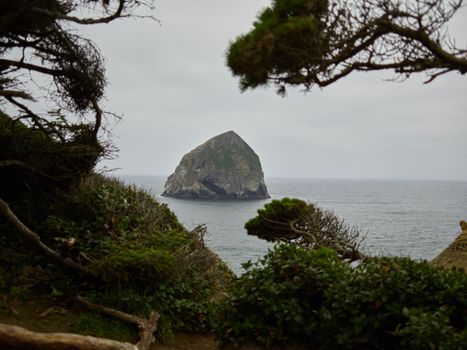 Coastal Islet View from Mainland