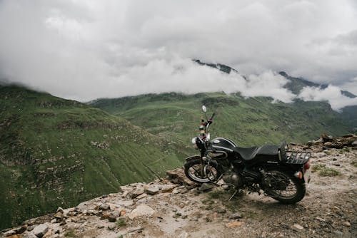 Бесплатное стоковое фото с горы, живописный, мотоцикл