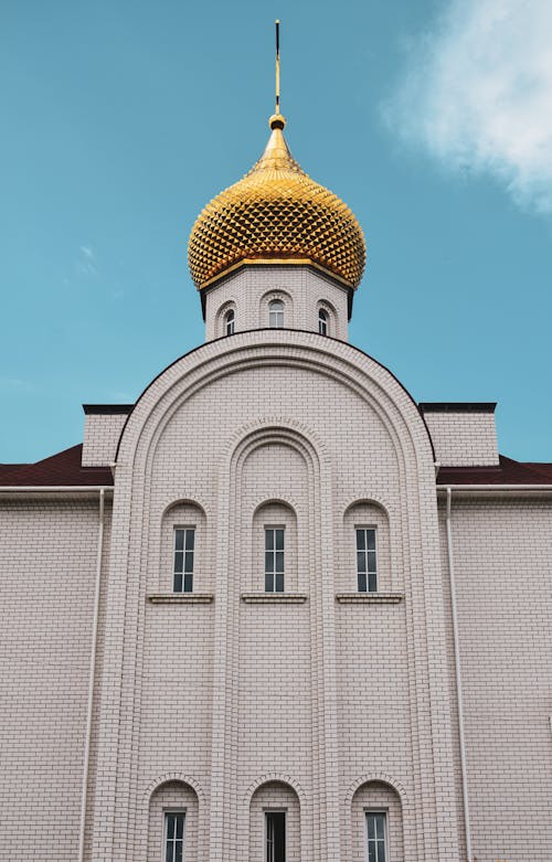 A Church under a Blue Sky