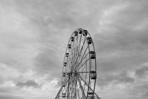 Free stock photo of ferris wheel, sky