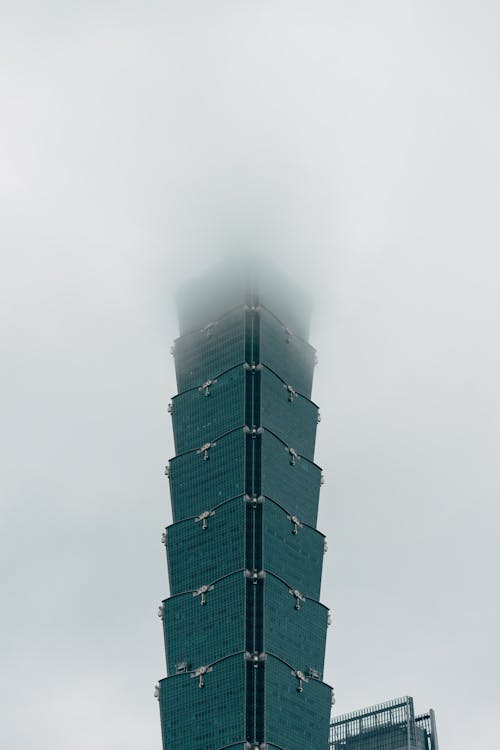 Clouds Covering Taipei 101 Observatory