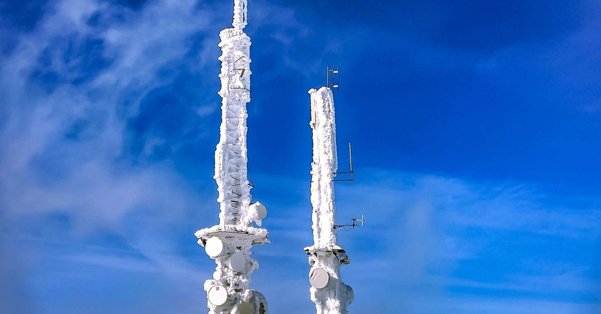 Snow Collection Tower Towers Covered in Snow · Free Stock Photo