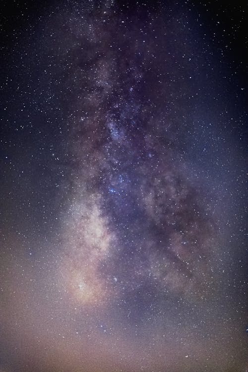 Free Blue and Black Sky With Stars Stock Photo