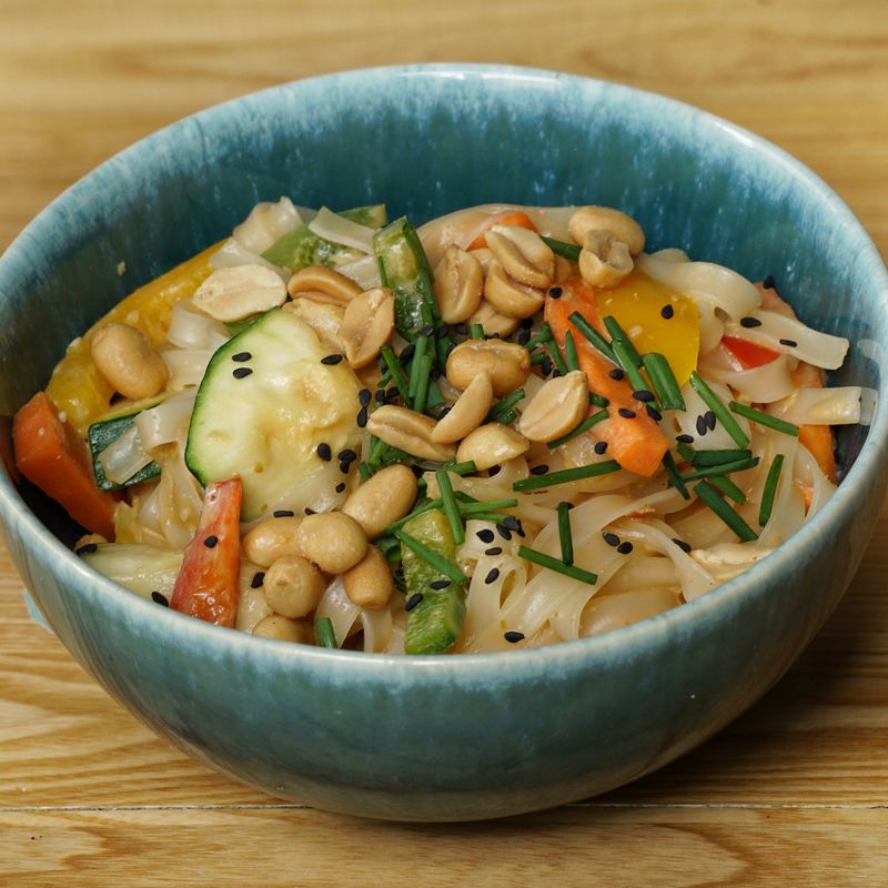 Sesame Peanut Noodle Salad