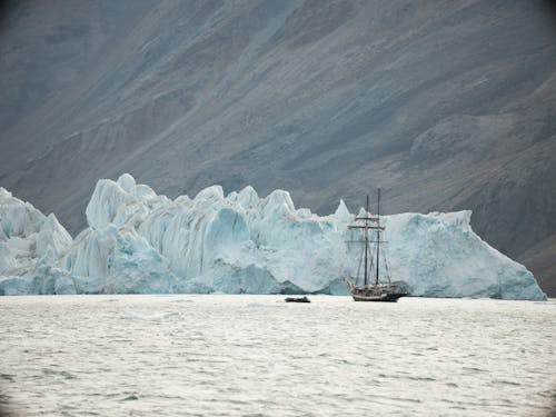 Imagine de stoc gratuită din aisberg, ambarcațiune, apă