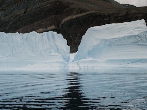 Darmowe zdjęcie z galerii z globalne ocieplenie, góra, góra lodowa