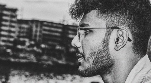 Free stock photo of blackandwhite, glass, men Stock Photo