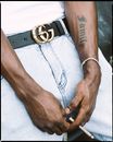 Person With Black and White Tattoo on Arm