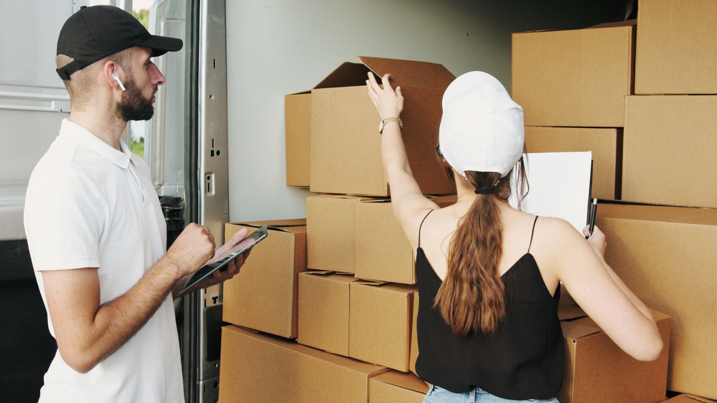 Sorting and loading a truck — volume, not mystery fees, should drive the quote