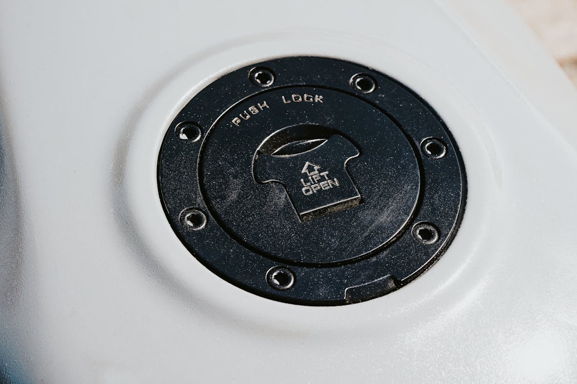 Close Up of Access Button