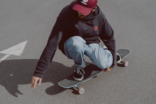Δωρεάν στοκ φωτογραφιών με longboard, skateboard, skateboarder