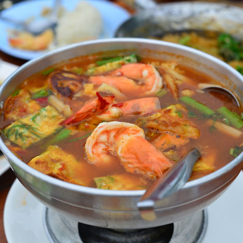 Tom Yum Shrimp Casserole