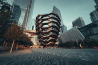 A Modern City with High Rise Buildings