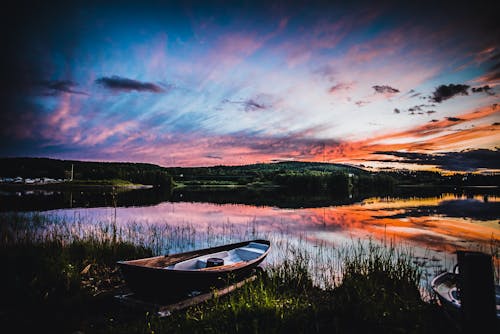 Foto stok gratis Finlandia, matahari terbenam, musim panas