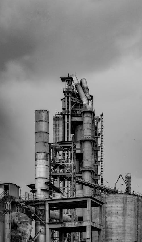 Free Industrial Building and Machinery  Stock Photo