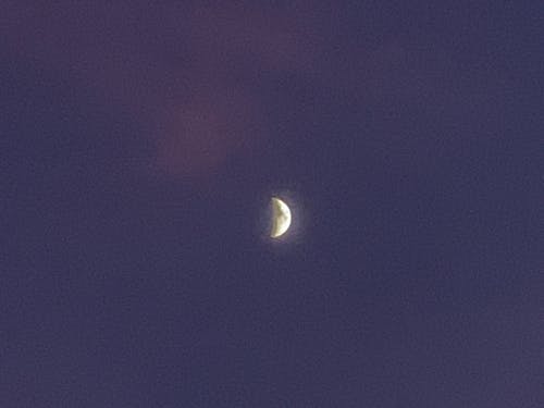 夜空, 审美, 彎月 的 免费素材图片