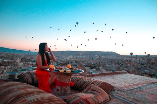 คลังภาพถ่ายฟรี ของ cappadocia, การท่องเที่ยว, ความรัก