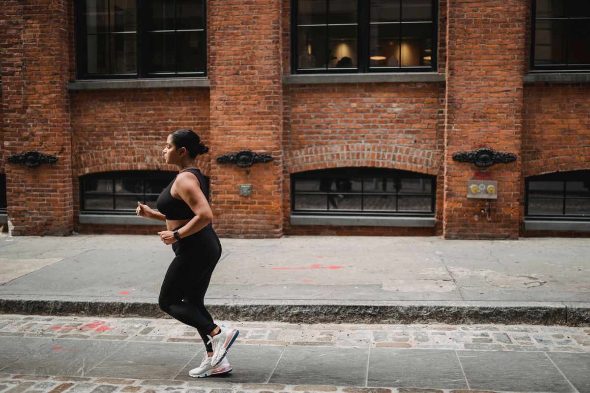 Conversational pace, but you'd rather not. That's the dose.
