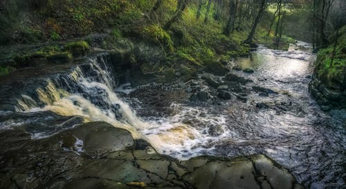 壁紙, 山岳, 川の無料の写真素材