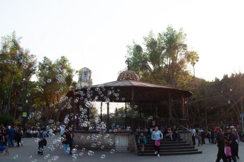 Free stock photo of coyoacan, kiosco, kiosk Stock Photo
