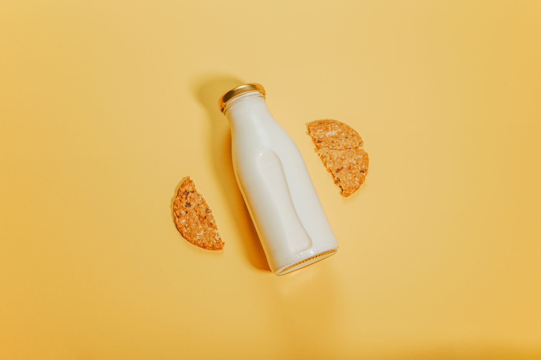 Golden Milk Cookies on a parchment-lined baking sheet