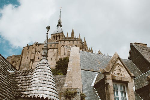 Castle over City Roofs