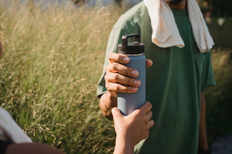 Giving Water Bottle