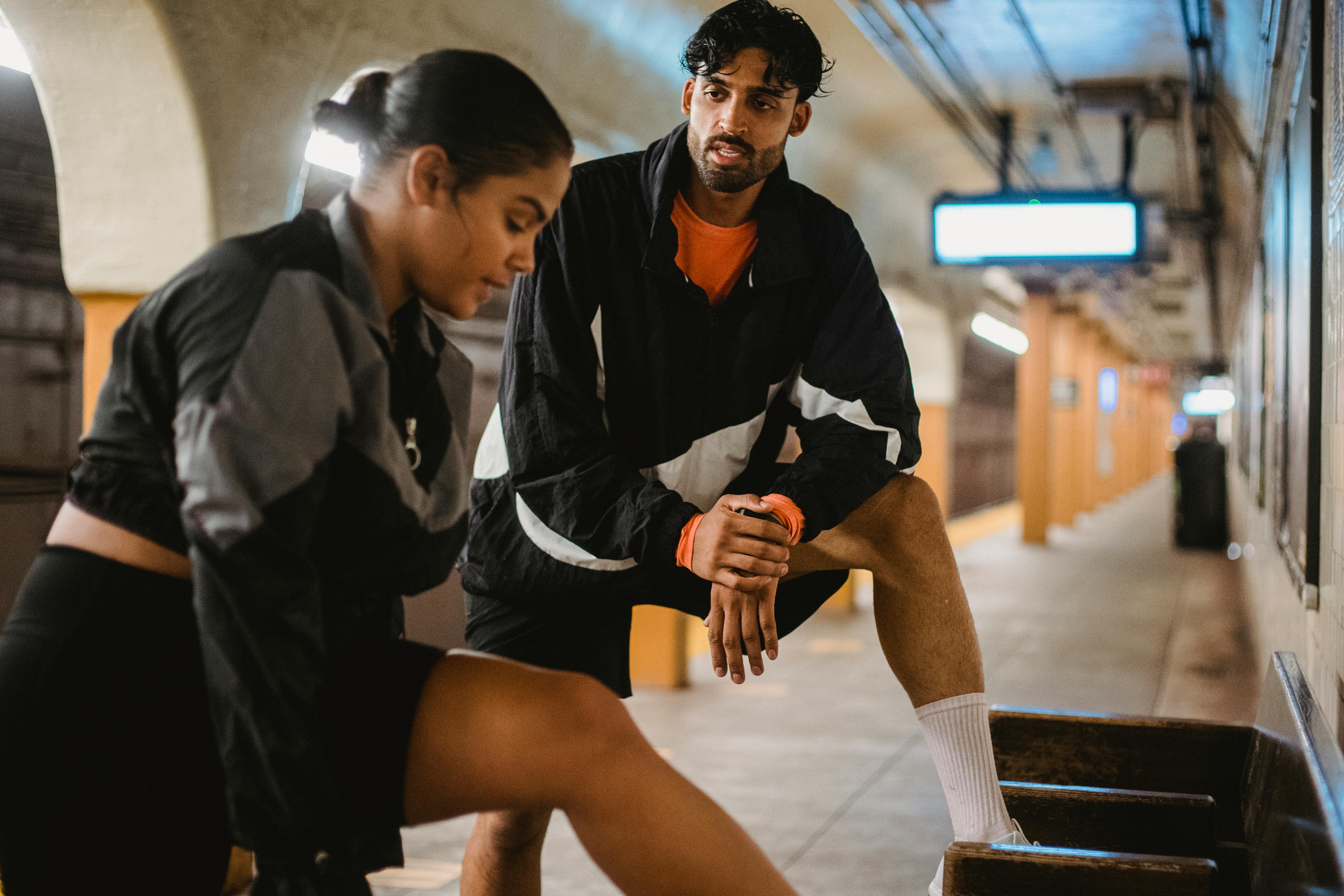 couple during workout