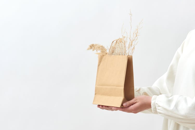 Wheat In A Paper Bag