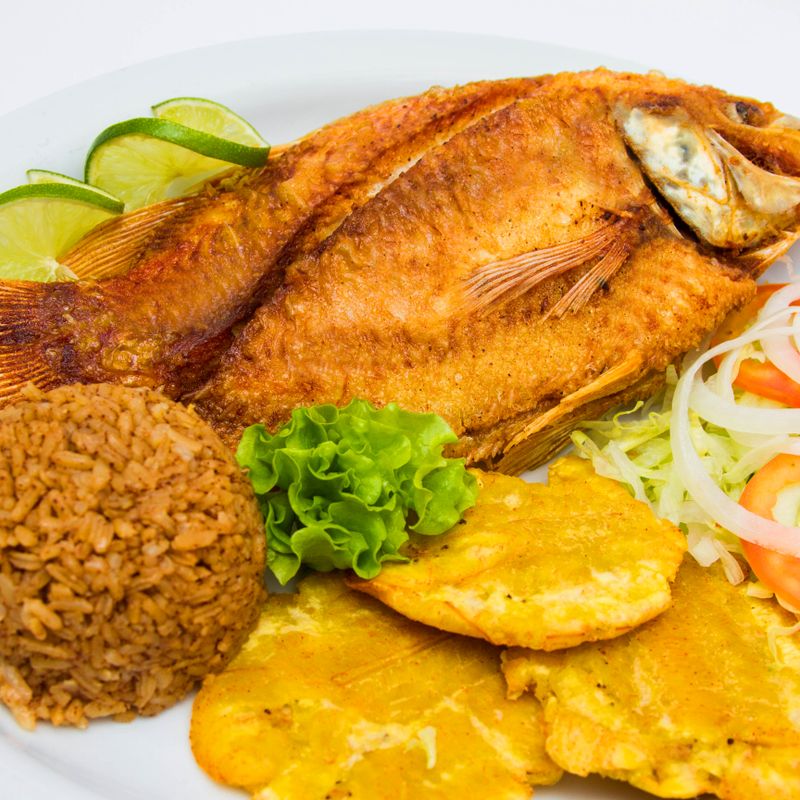 Crispy Plantain and Sofrito Brown Rice