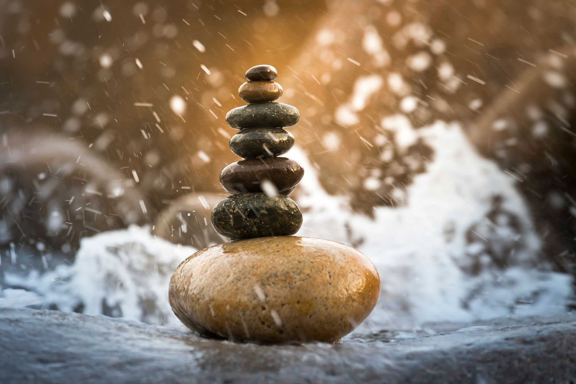 Wunderschönes Wasser – Minimalistisches Wallpaper