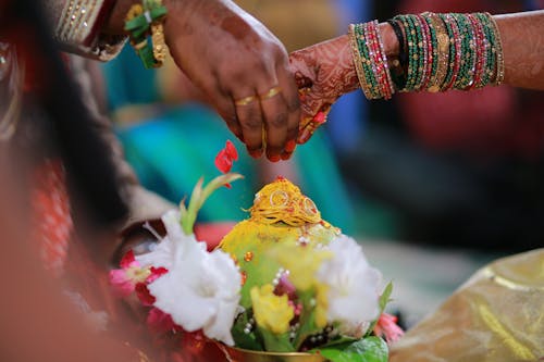 Çiçekler, dini kutlama, düğün içeren Ücretsiz stok fotoğraf