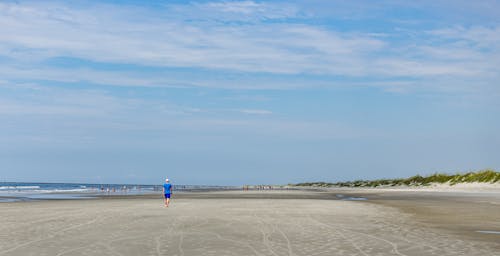 무료 걷고 있는, 뒷모습, 모래의 무료 스톡 사진