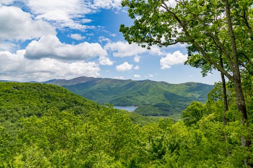Free stock photo of black mountain, blue ridge, cloudy Stock Photo