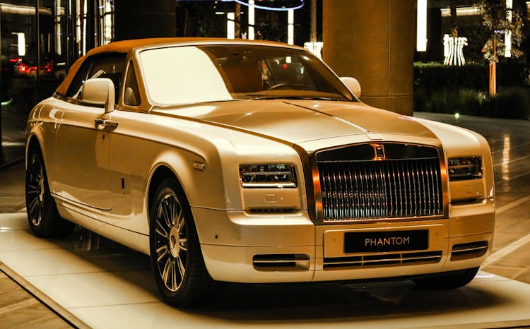 A Rolls Royce Phantom