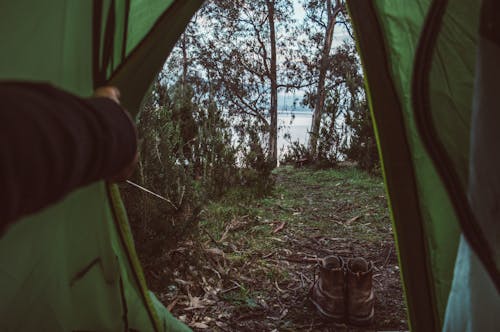 Gratis stockfoto met camping, eigen tijd, kampeertent
