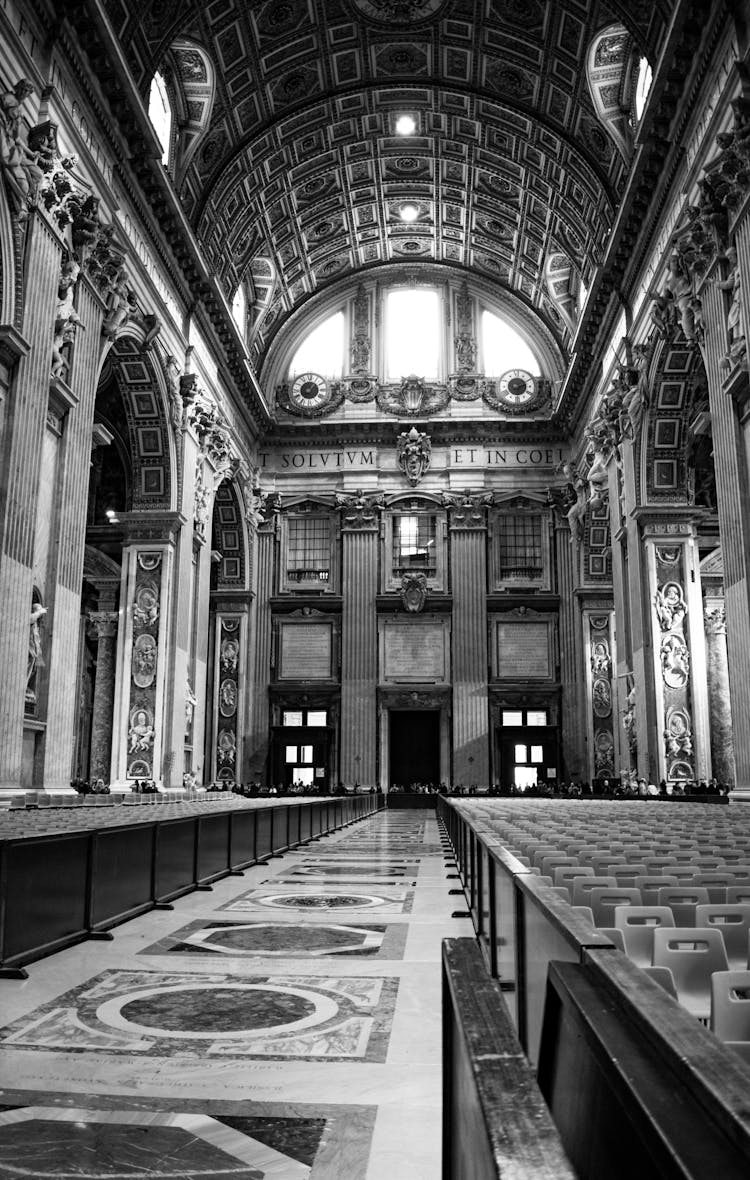 Interior Of The St. Peters Basilica