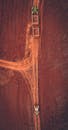 Brown Wooden Door With Silver Door Lever