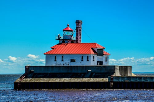 The Duluth South Breakwater Outer Light in Minnesota
