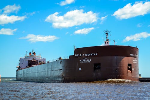 Paul R. Tregurtha Cargo Ship on Great Lakes 