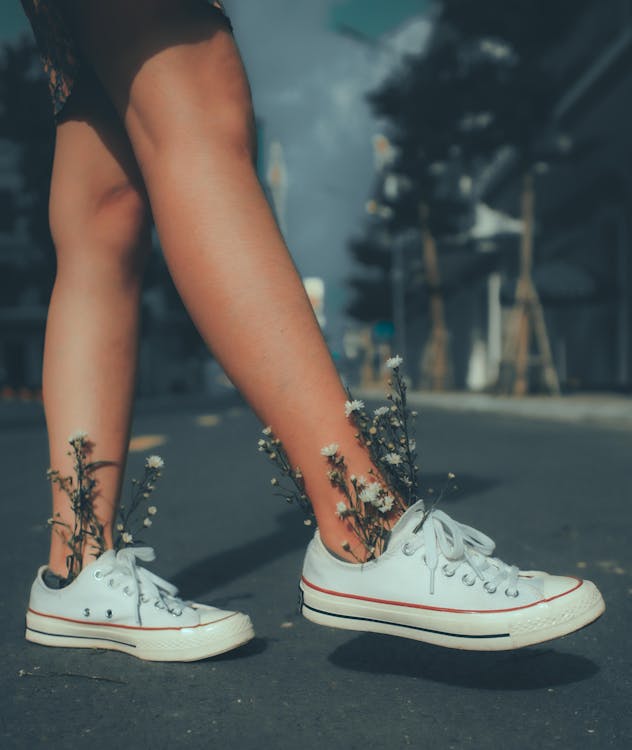 Scarpe sales bianche tumblr